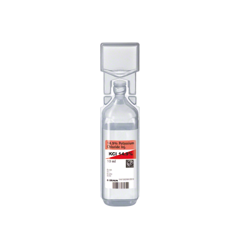7.45 w/v Potassium Chloride Injection Braun